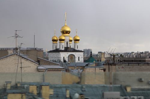 Вид с террасы отеля