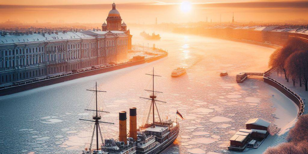 отель в питере в центре 4 звезды. Зимние реки и каналы Петербурга
