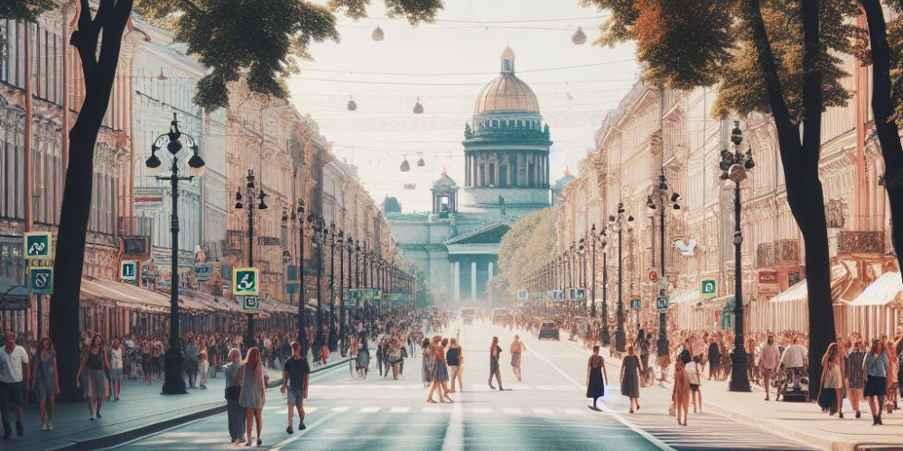 улицы Петербурга