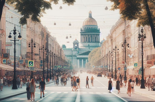 улицы Петербурга