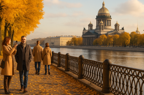 Золотая осень в Петербурге