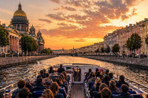 водные прогулки по Санкт-Петербургу